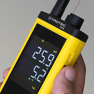 Термогигрометр Trotec T260 с ИК-термометром фото 11