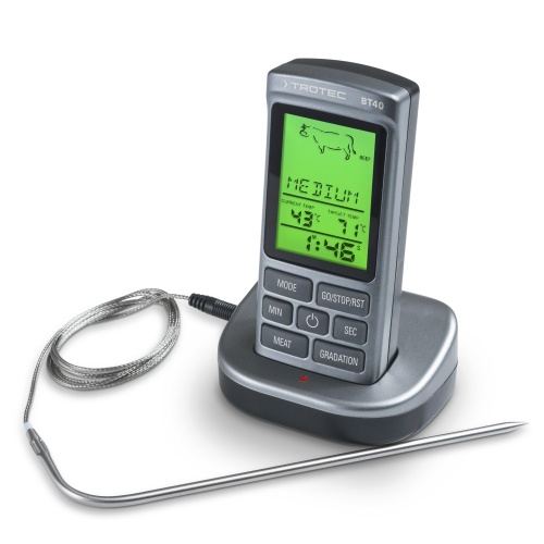 Пищевой термометр Trotec BT40 для гриля с проникающим зондом фото 2