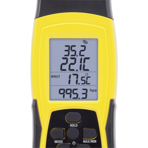 Термогигрометр Trotec TC100 с измерением WBGT-индекса фото 5