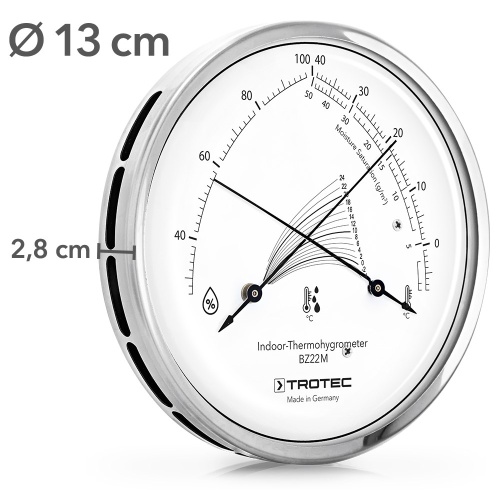 Термогигрометр Trotec BZ22M фото 3